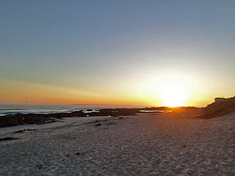 02 Sunset am Strand von Bloomberg
